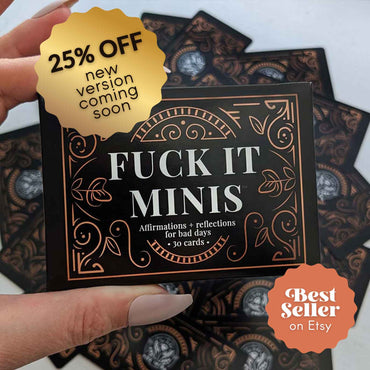 Minis | Fuck It Minis card deck